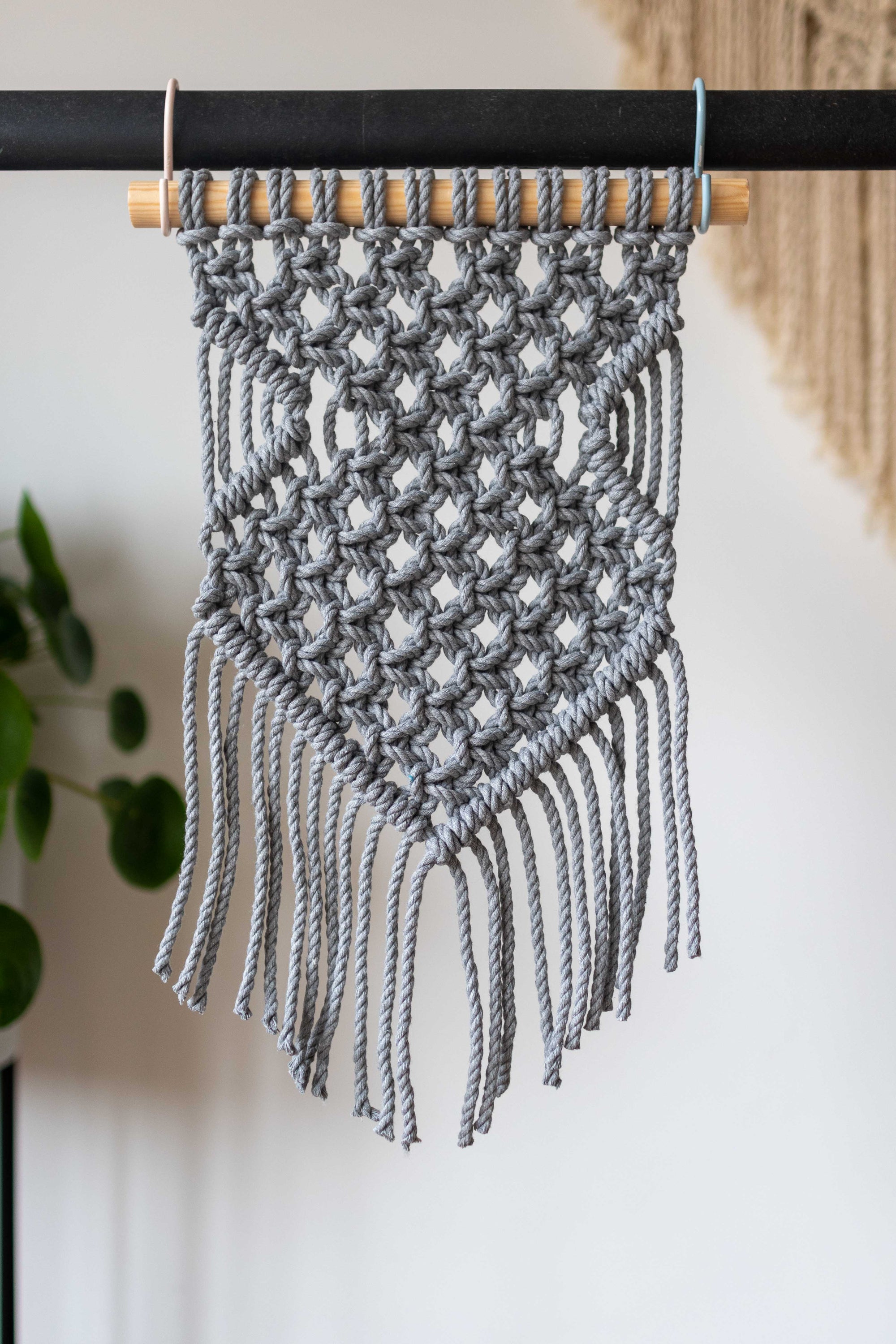 Pattern - Macramé Wall Hanging 'Grey'