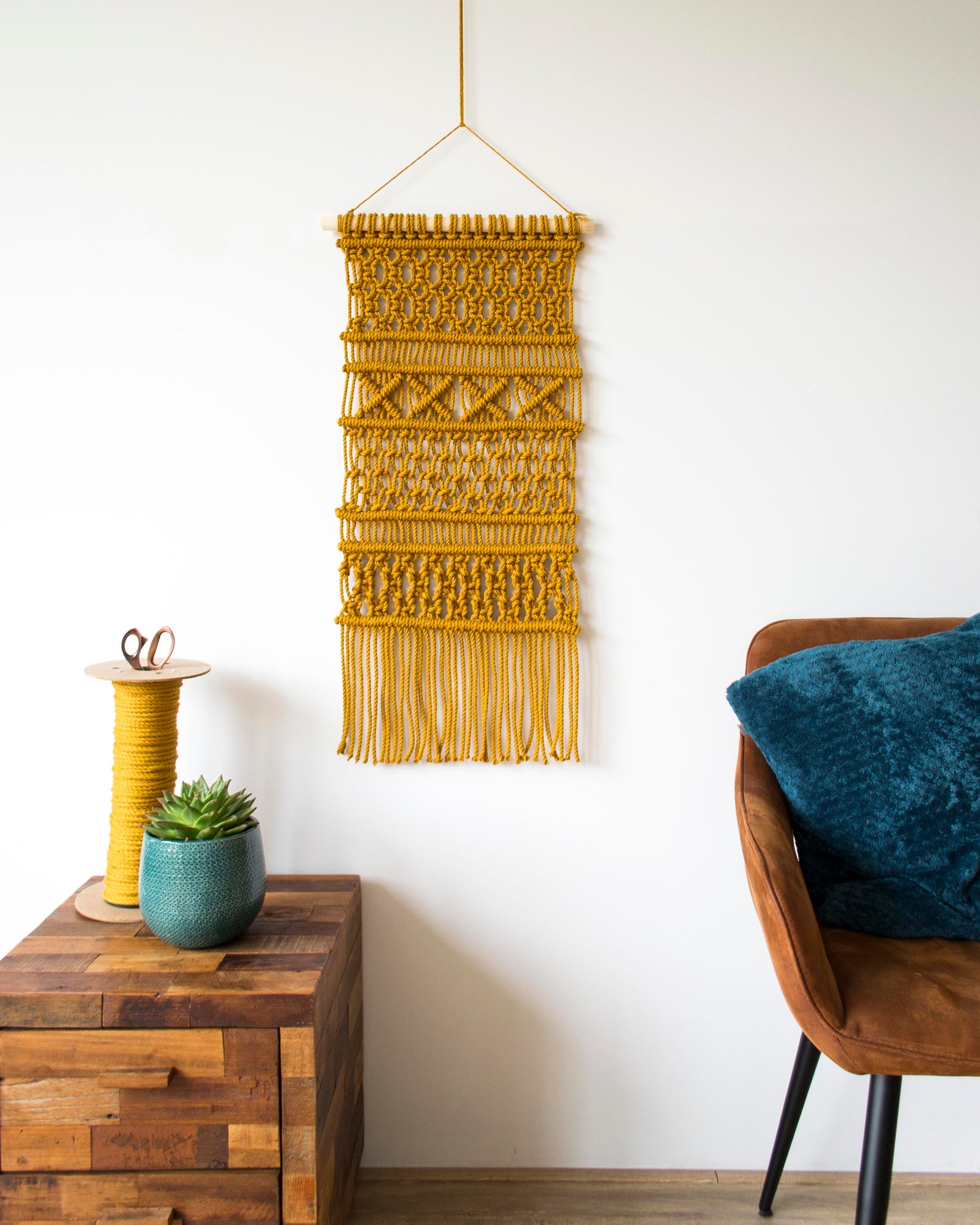 Pattern - Macrame Wall Hanging 'IVY'