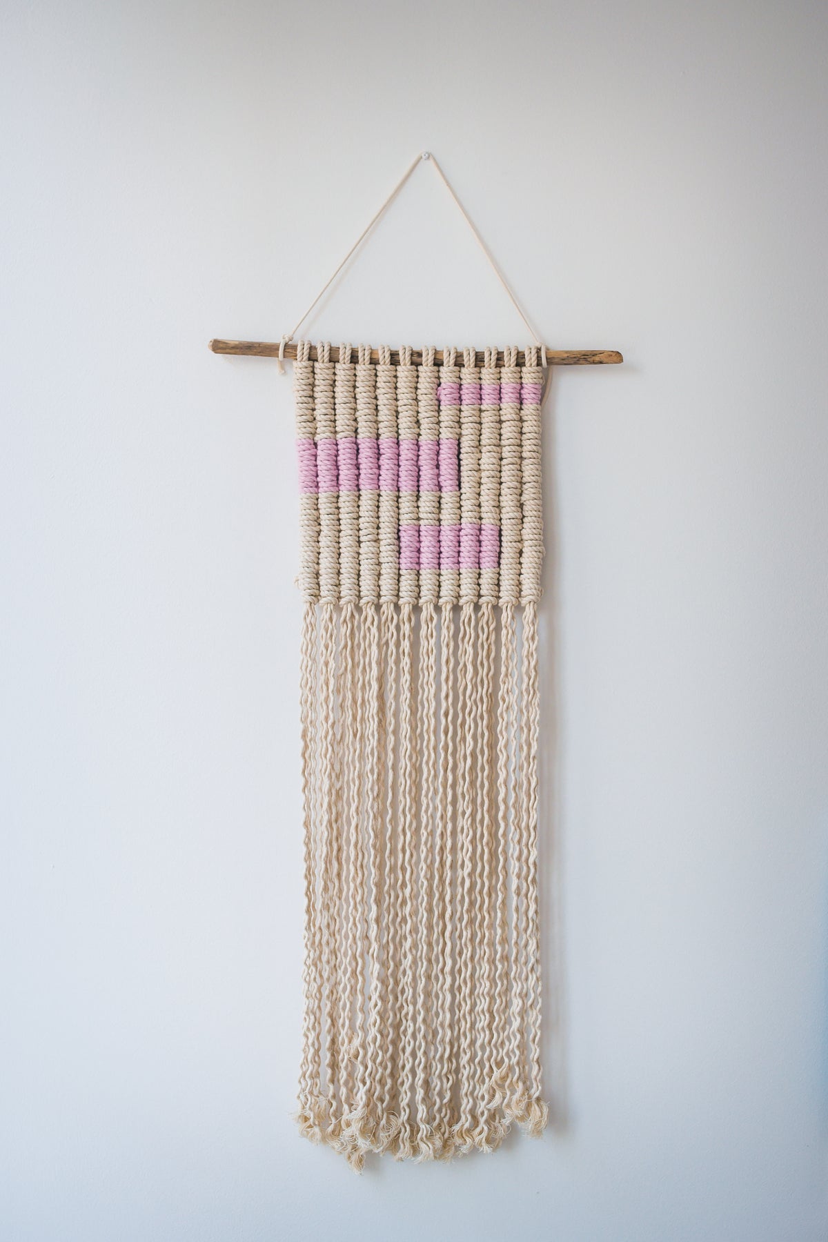 Macrame wall hanging