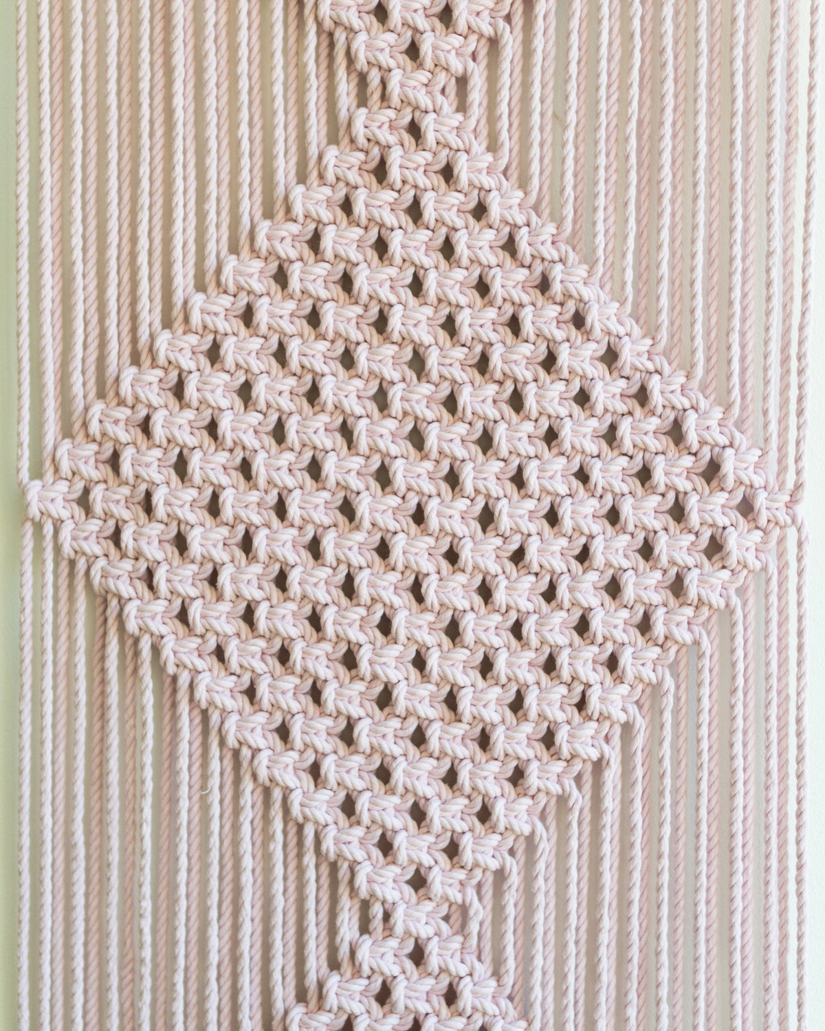 Macrame wall hanging / 20&quot; x 50&quot; / Free international shipping