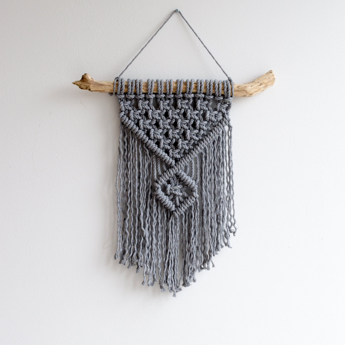 Macrame wall hanging / Nursery decor /  Available in 12 different colors.