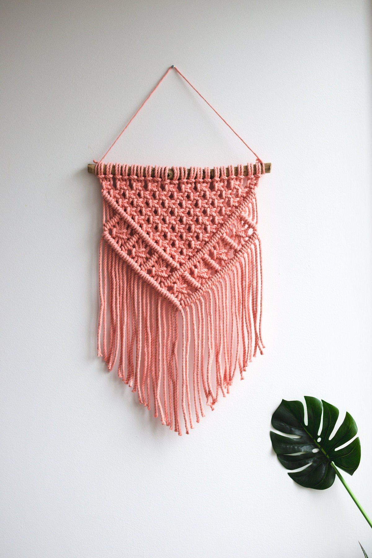 Macrame wall hanging / Nursery decor /  Available in 12 different colors.