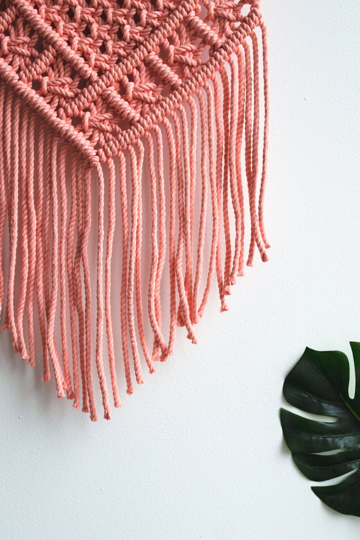 Macrame wall hanging / Nursery decor /  Available in 12 different colors.