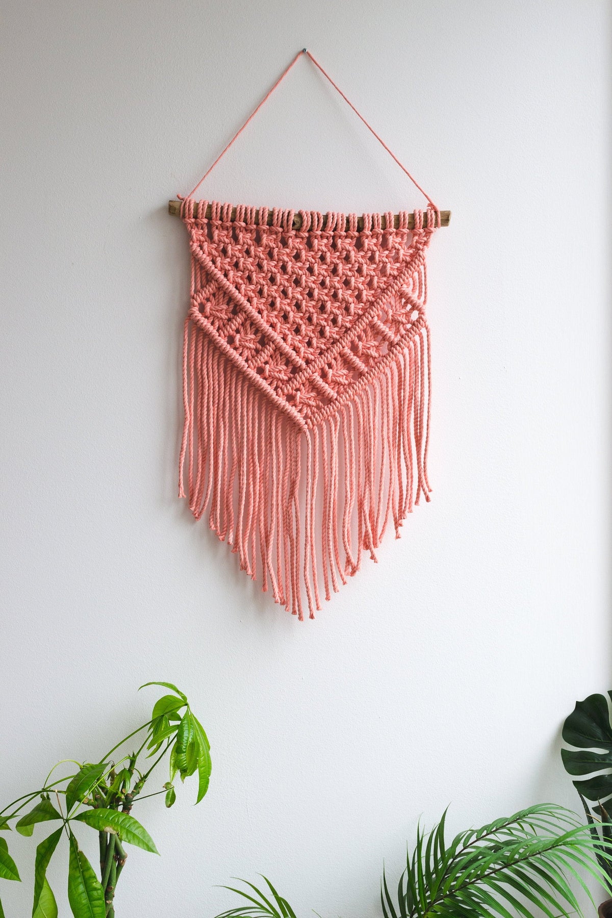 Macrame wall hanging / Nursery decor /  Available in 12 different colors.